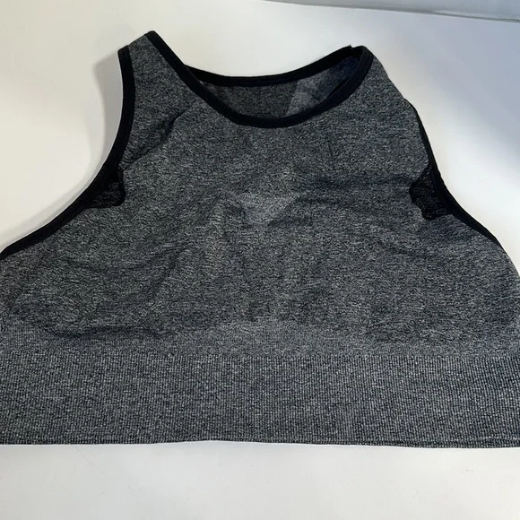4 piece bundle sports bra bundle size extra large black gray purple non wire